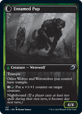 Hound Tamer // Untamed Pup [Innistrad: Double Feature] MTG Single Magic: The Gathering  | Multizone: Comics And Games