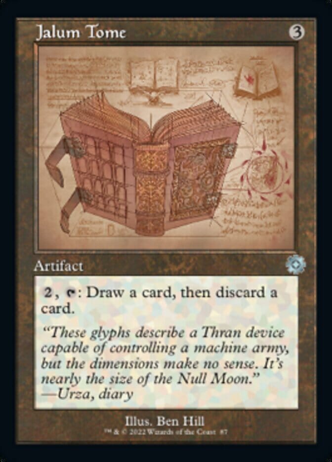 Jalum Tome (Retro Schematic) [The Brothers' War Retro Artifacts] MTG Single Magic: The Gathering  | Multizone: Comics And Games