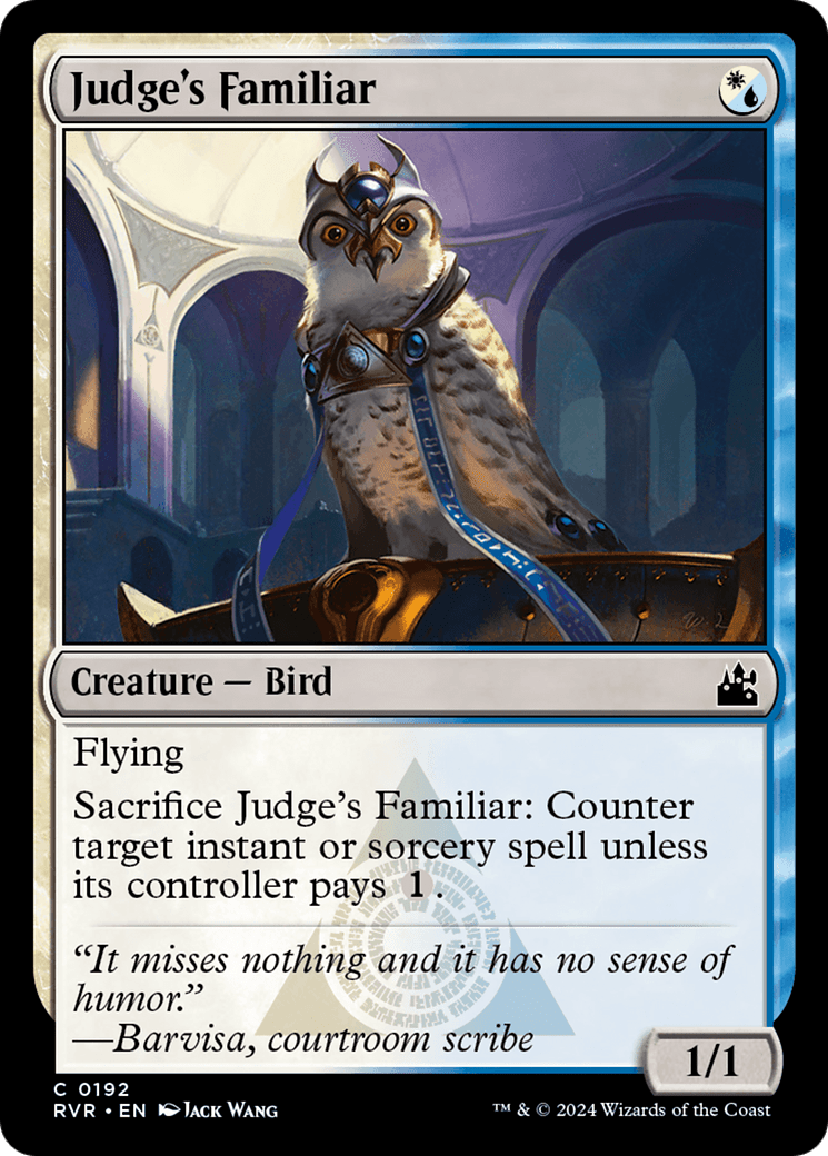 Judge's Familiar [Ravnica Remastered] MTG Single Magic: The Gathering  | Multizone: Comics And Games