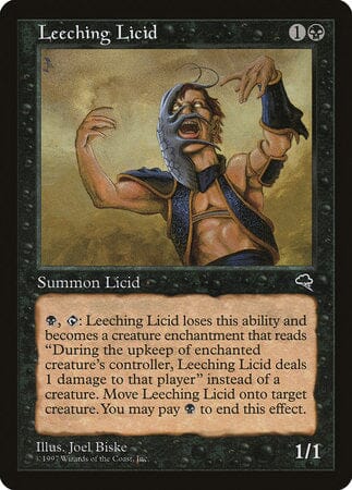 Leeching Licid [Tempest] MTG Single Magic: The Gathering  | Multizone: Comics And Games
