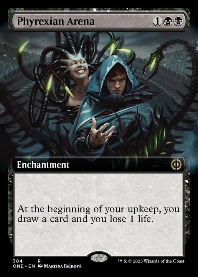 Phyrexian Arena (Extended Art) [Phyrexia: All Will Be One] MTG Single Magic: The Gathering  | Multizone: Comics And Games