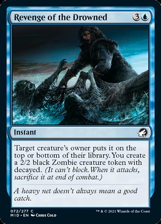 Revenge of the Drowned [Innistrad: Midnight Hunt] MTG Single Magic: The Gathering  | Multizone: Comics And Games