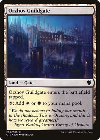 Orzhov Guildgate [Commander 2017] MTG Single Magic: The Gathering  | Multizone: Comics And Games