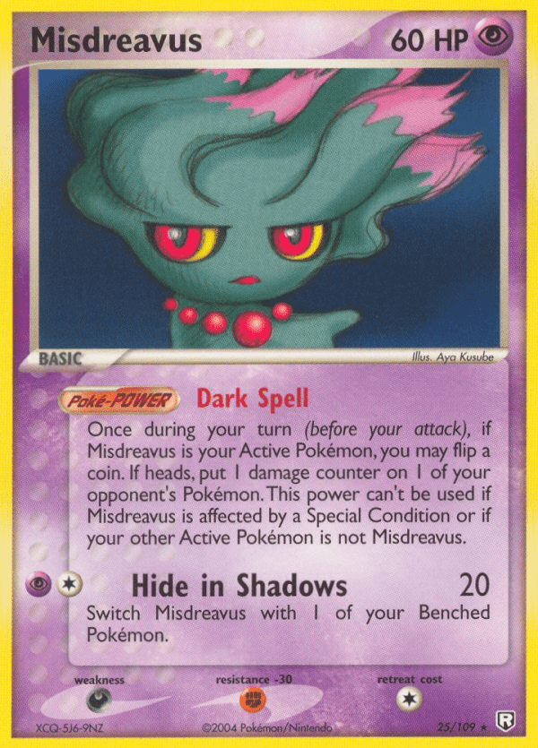 Misdreavus (25/109) [EX: Team Rocket Returns] Pokemon Single Pokémon  | Multizone: Comics And Games