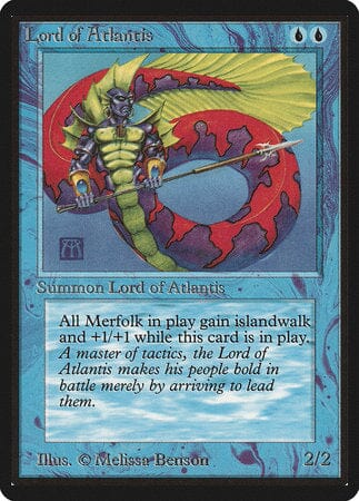 Lord of Atlantis [Limited Edition Beta] MTG Single Magic: The Gathering  | Multizone: Comics And Games