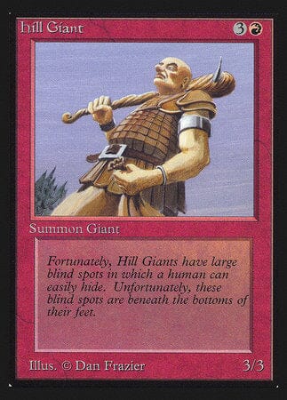 Hill Giant (IE) [Intl. Collectors’ Edition] MTG Single Magic: The Gathering  | Multizone: Comics And Games