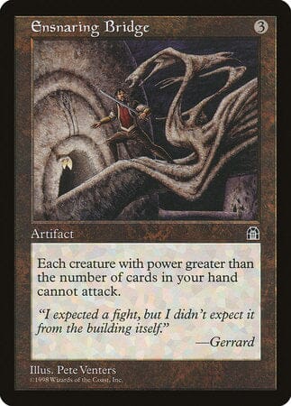 Ensnaring Bridge [Stronghold] MTG Single Magic: The Gathering  | Multizone: Comics And Games