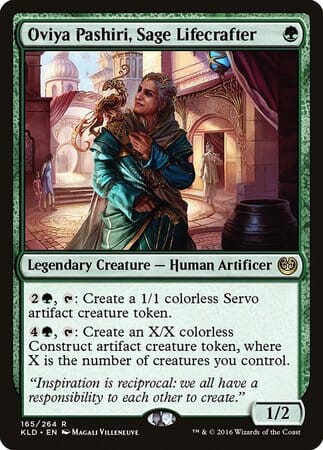 Oviya Pashiri, Sage Lifecrafter [Kaladesh] MTG Single Magic: The Gathering  | Multizone: Comics And Games