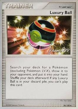 Luxury Ball (86/100) (Queengar - Jason Martinez) [World Championships 2009] Pokemon Single Pokémon  | Multizone: Comics And Games