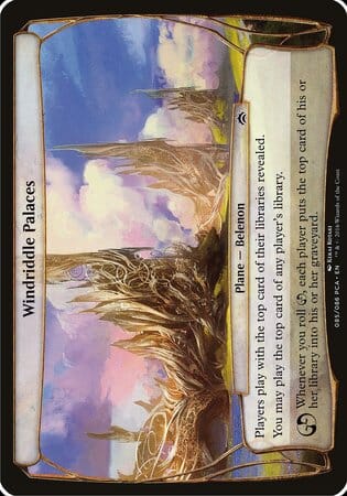Windriddle Palaces (Planechase Anthology) [Planechase Anthology Planes] MTG Single Magic: The Gathering  | Multizone: Comics And Games