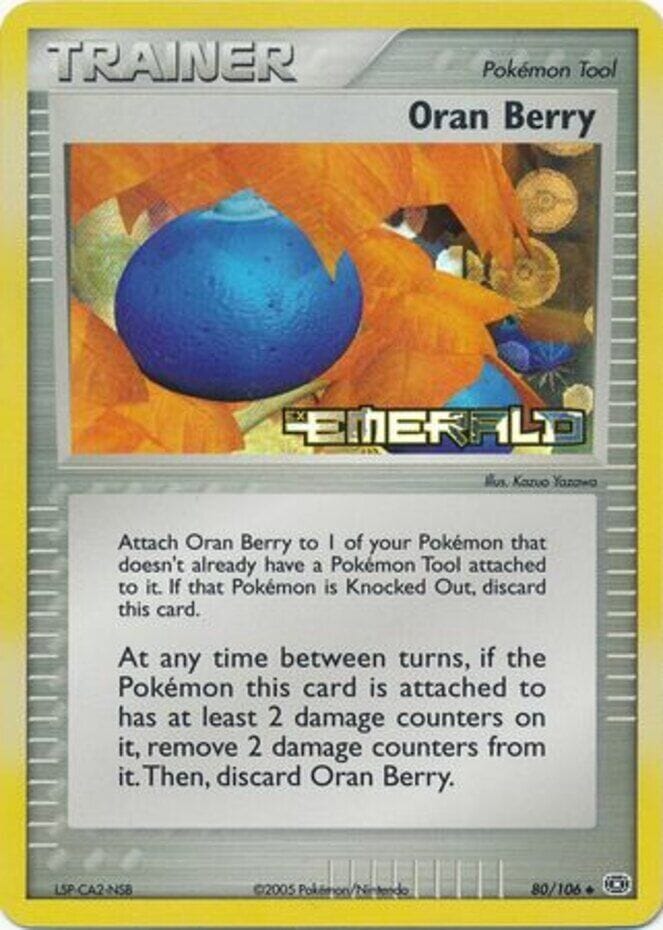Oran Berry (80/106) (Stamped) [EX: Emerald] Pokemon Single Pokémon  | Multizone: Comics And Games