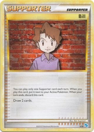 Bill (5/30) [HeartGold & SoulSilver: Trainer Kit - Gyarados] Pokemon Single Pokémon  | Multizone: Comics And Games