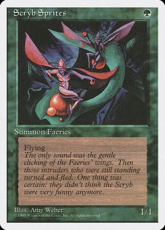 Scryb Sprites [Fourth Edition] MTG Single Magic: The Gathering  | Multizone: Comics And Games