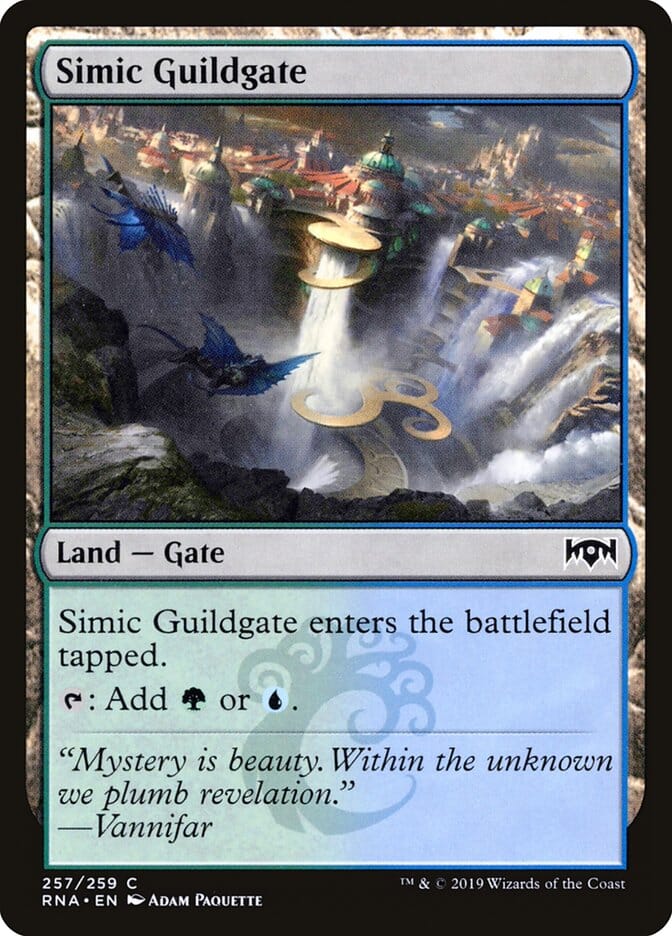 Simic Guildgate (257/259) [Ravnica Allegiance] MTG Single Magic: The Gathering  | Multizone: Comics And Games