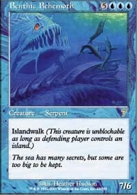 Benthic Behemoth [Seventh Edition] MTG Single Magic: The Gathering  | Multizone: Comics And Games