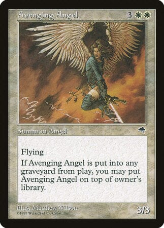 Avenging Angel [Tempest] MTG Single Magic: The Gathering  | Multizone: Comics And Games