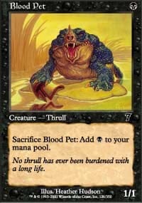 Blood Pet [Seventh Edition] MTG Single Magic: The Gathering  | Multizone: Comics And Games