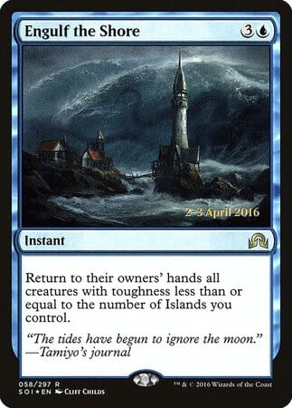 Engulf the Shore [Shadows over Innistrad Promos] MTG Single Magic: The Gathering  | Multizone: Comics And Games