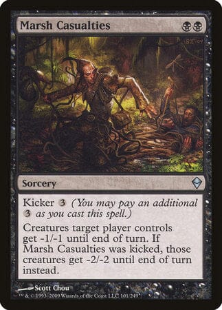 Marsh Casualties [Zendikar] MTG Single Magic: The Gathering  | Multizone: Comics And Games