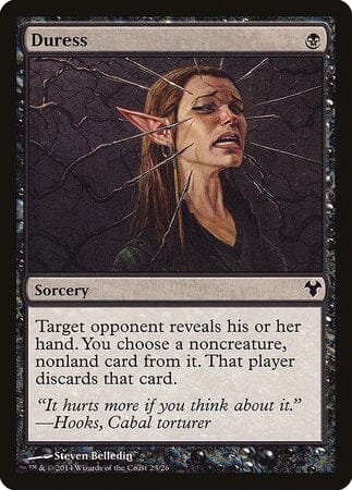 Duress [Modern Event Deck 2014] MTG Single Magic: The Gathering  | Multizone: Comics And Games