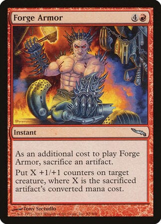 Forge Armor [Mirrodin] MTG Single Magic: The Gathering  | Multizone: Comics And Games