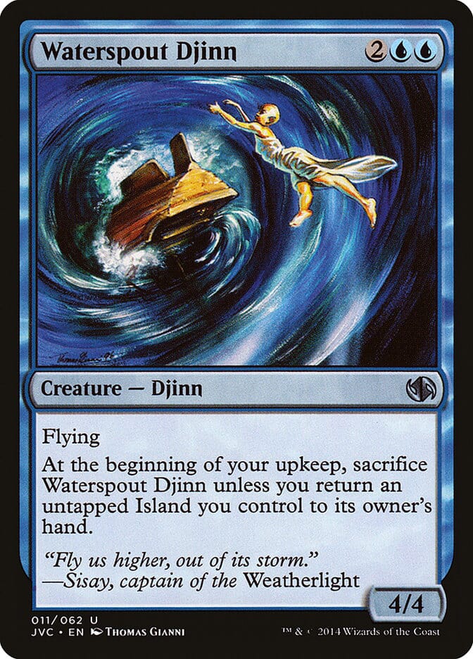 Waterspout Djinn [Duel Decks Anthology] MTG Single Magic: The Gathering  | Multizone: Comics And Games