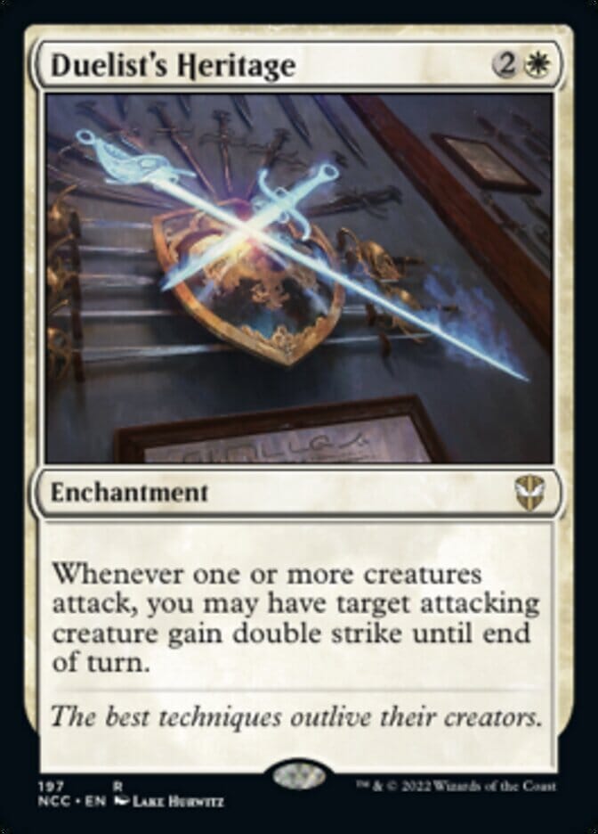Duelist's Heritage [Streets of New Capenna Commander] MTG Single Magic: The Gathering  | Multizone: Comics And Games