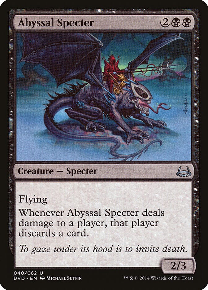 Abyssal Specter (Divine vs. Demonic) [Duel Decks Anthology] MTG Single Magic: The Gathering  | Multizone: Comics And Games