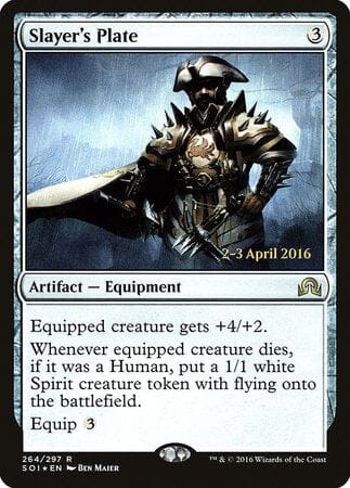 Slayer's Plate [Shadows over Innistrad Promos] MTG Single Magic: The Gathering  | Multizone: Comics And Games