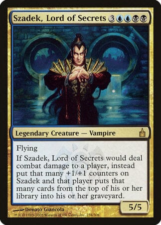 Szadek, Lord of Secrets [Ravnica: City of Guilds] MTG Single Magic: The Gathering  | Multizone: Comics And Games