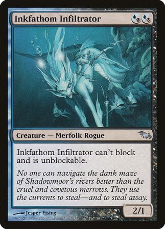 Inkfathom Infiltrator [Shadowmoor] MTG Single Magic: The Gathering  | Multizone: Comics And Games