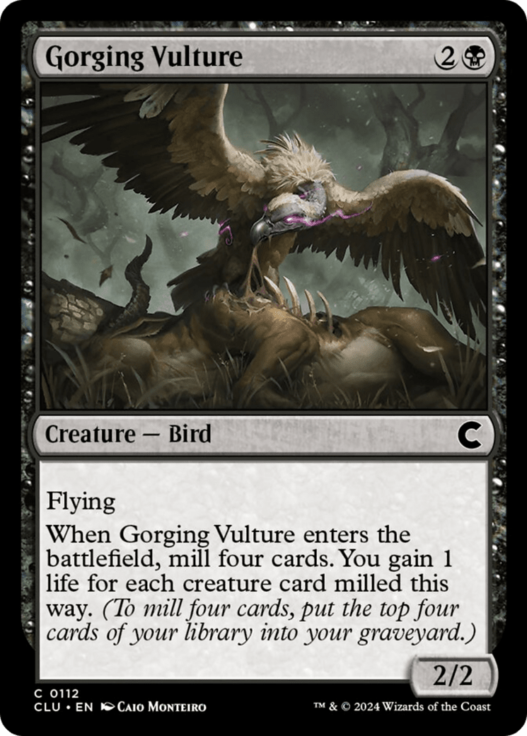 Gorging Vulture [Ravnica: Clue Edition] MTG Single Magic: The Gathering  | Multizone: Comics And Games