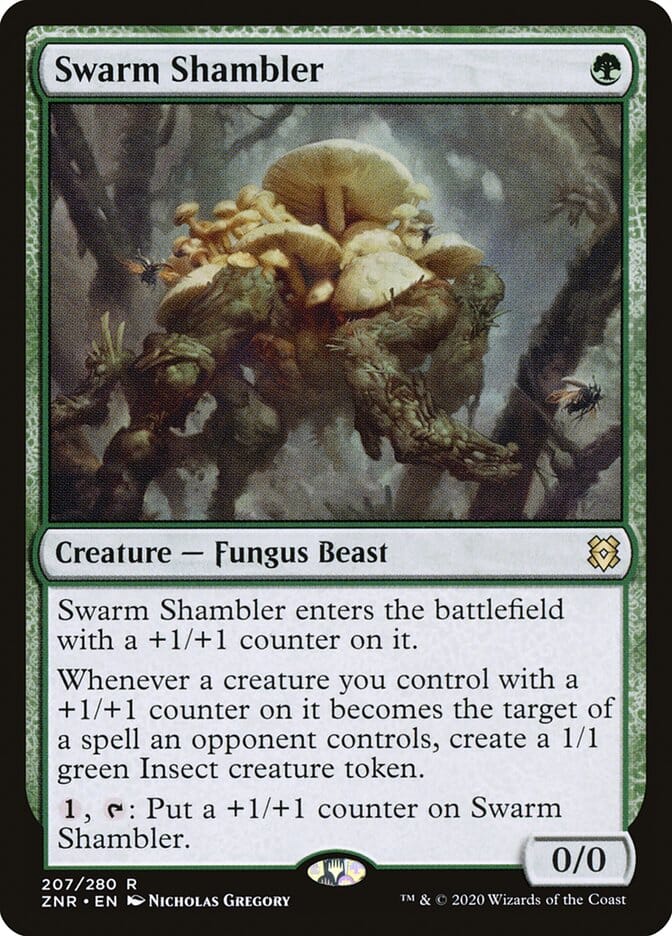 Swarm Shambler [Zendikar Rising] MTG Single Magic: The Gathering  | Multizone: Comics And Games