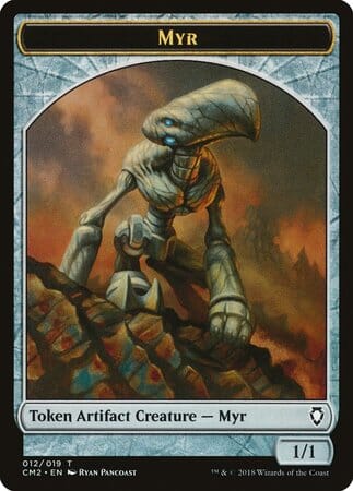 Myr Token [Commander Anthology Volume II Tokens] MTG Single Magic: The Gathering  | Multizone: Comics And Games