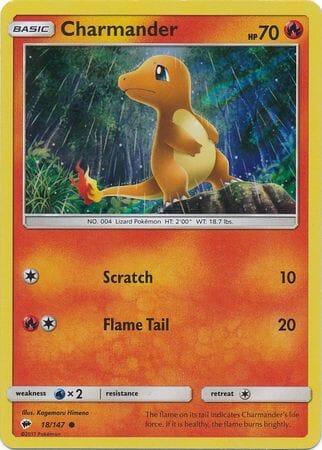 Charmander (18/147) (Premium Collection Promo) [Sun & Moon: Burning Shadows] Pokemon Single Pokémon  | Multizone: Comics And Games