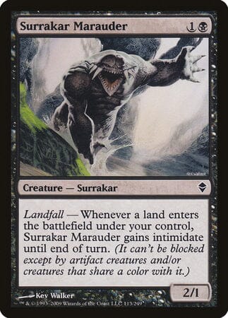 Surrakar Marauder [Zendikar] MTG Single Magic: The Gathering  | Multizone: Comics And Games