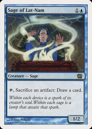 Sage of Lat-Nam [Eighth Edition] MTG Single Magic: The Gathering  | Multizone: Comics And Games