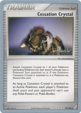 Cessation Crystal (74/100) (Empotech - Dylan Lefavour) [World Championships 2008] Pokemon Single Pokémon  | Multizone: Comics And Games