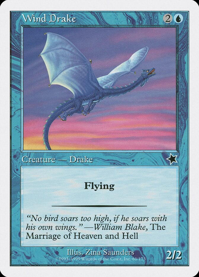 Wind Drake [Starter 1999] MTG Single Magic: The Gathering  | Multizone: Comics And Games