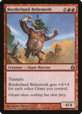 Borderland Behemoth [Morningtide] MTG Single Magic: The Gathering  | Multizone: Comics And Games