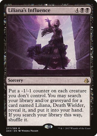 Liliana's Influence [Amonkhet] MTG Single Magic: The Gathering  | Multizone: Comics And Games