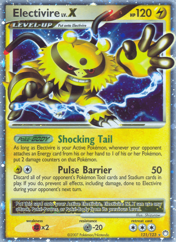 Electivire LV.X (121/123) [Diamond & Pearl: Mysterious Treasures] Pokemon Single Pokémon  | Multizone: Comics And Games