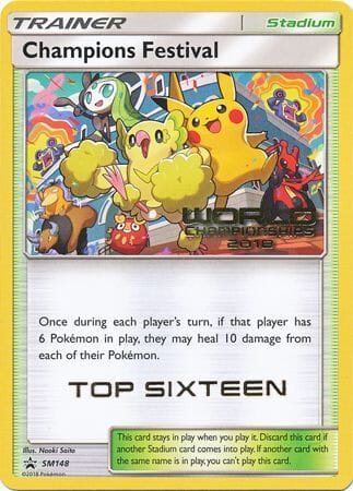 Champions Festival(SM148) (2018 Top Sixteen) [Sun & Moon: Black Star Promos] Pokemon Single Pokémon  | Multizone: Comics And Games