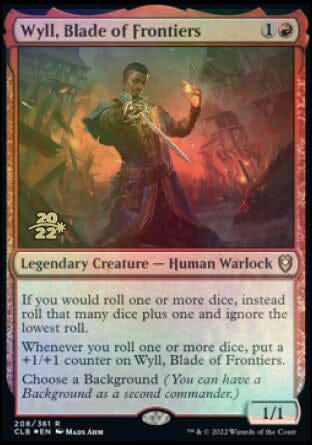 Wyll, Blade of Frontiers [Commander Legends: Battle for Baldur's Gate Prerelease Promos] MTG Single Magic: The Gathering  | Multizone: Comics And Games