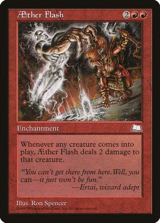 Aether Flash [Weatherlight] MTG Single Magic: The Gathering  | Multizone: Comics And Games