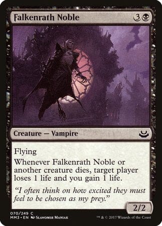 Falkenrath Noble [Modern Masters 2017] MTG Single Magic: The Gathering  | Multizone: Comics And Games