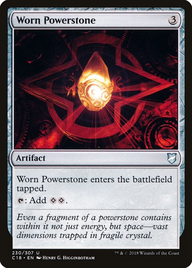 Worn Powerstone [Commander 2018] MTG Single Magic: The Gathering  | Multizone: Comics And Games