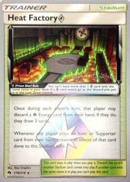 Heat Factory Prism Star (178/214) (Fire Box - Kaya Lichtleitner) [World Championships 2019] Pokemon Single Pokémon  | Multizone: Comics And Games