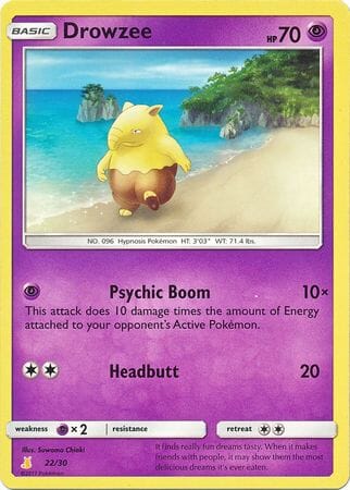 Drowzee (22/30) [Sun & Moon: Trainer Kit - Alolan Raichu] Pokemon Single Pokémon  | Multizone: Comics And Games