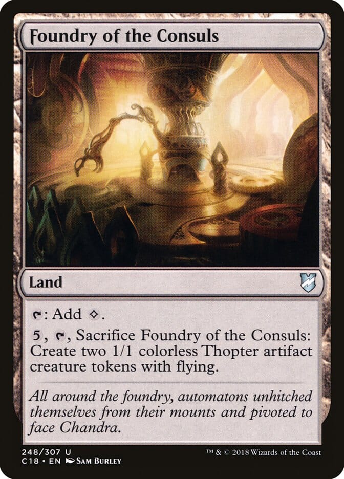 Foundry of the Consuls [Commander 2018] MTG Single Magic: The Gathering  | Multizone: Comics And Games